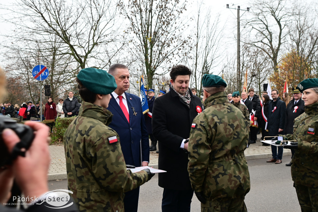 Płońszczanie świętowali przy pomniku marszałka
