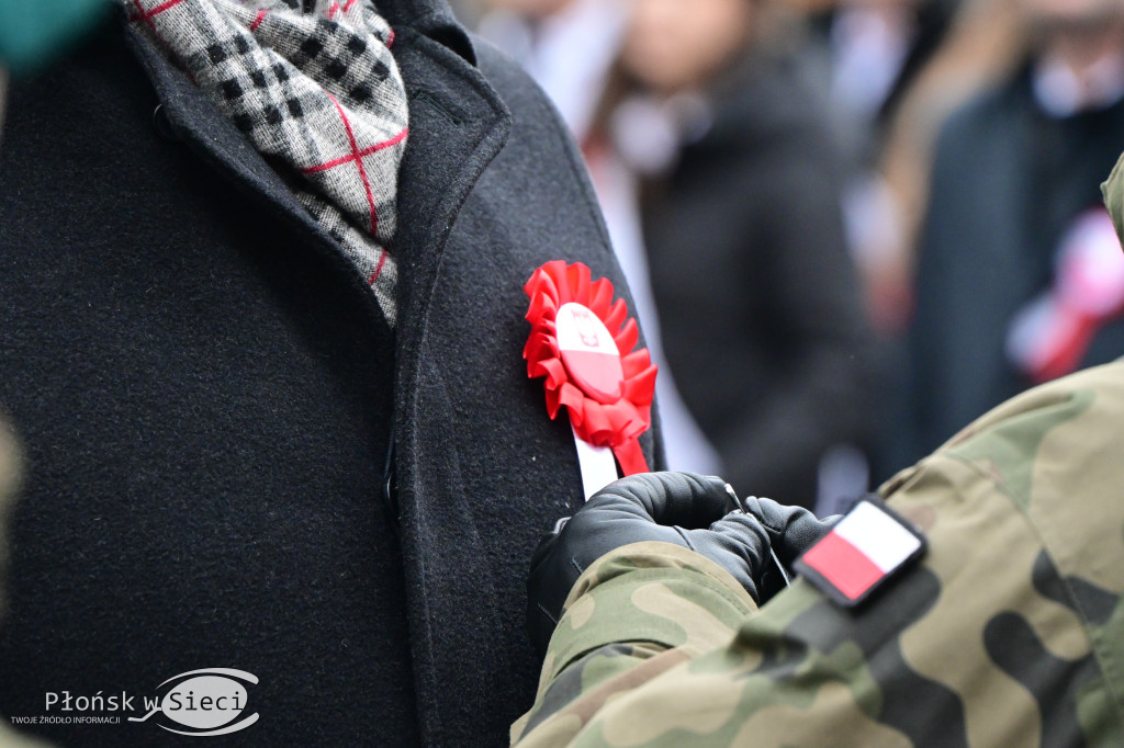 Płońszczanie świętowali przy pomniku marszałka