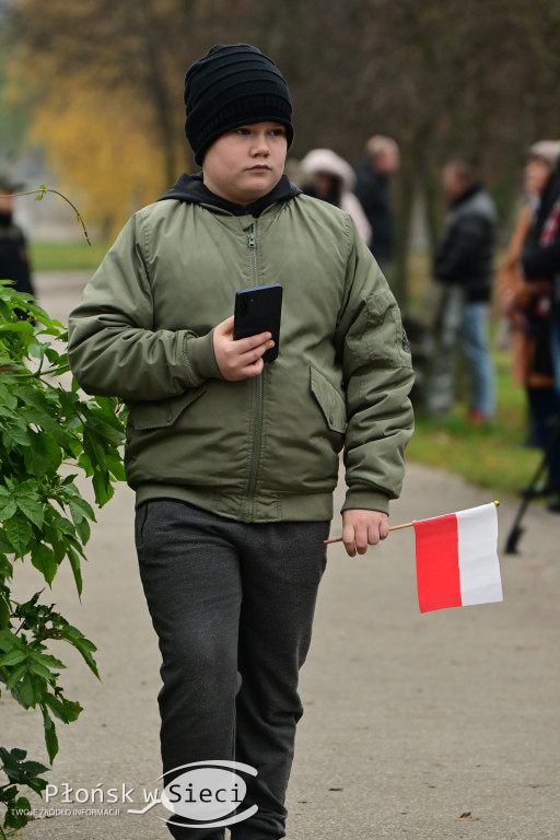 Płońszczanie świętowali przy pomniku marszałka
