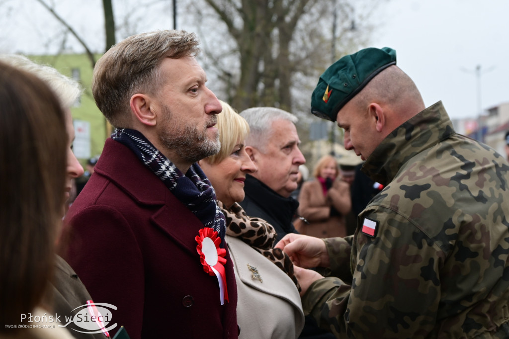 Płońszczanie świętowali przy pomniku marszałka