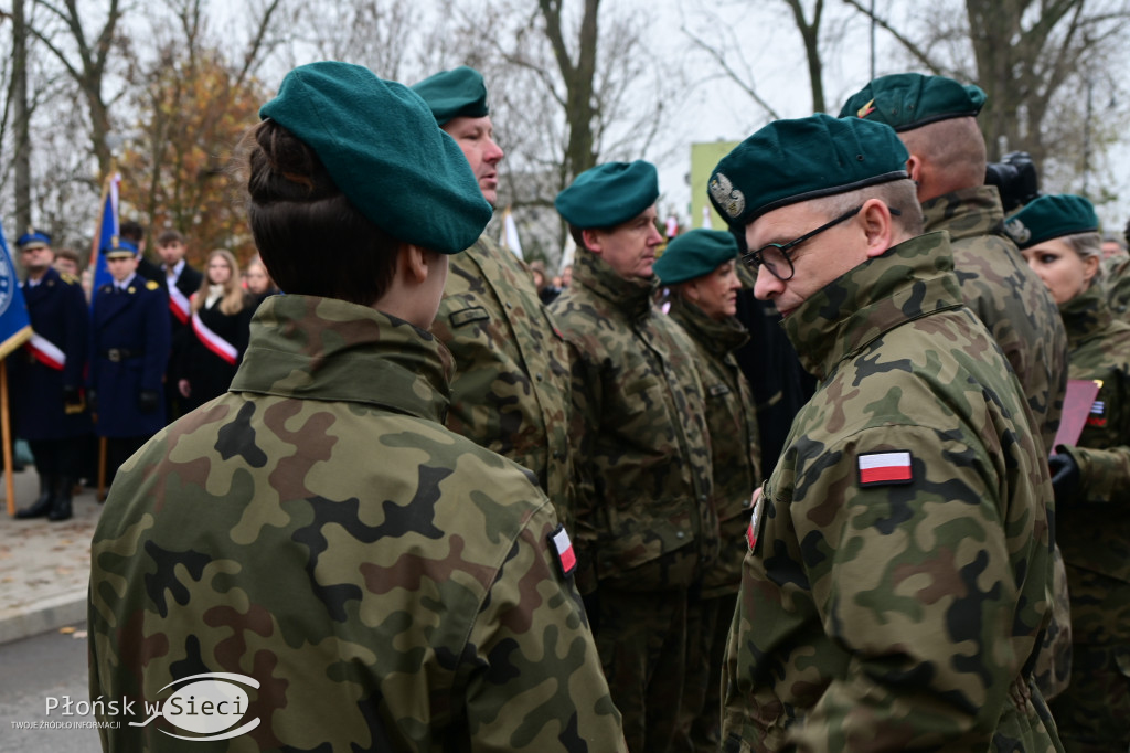 Płońszczanie świętowali przy pomniku marszałka