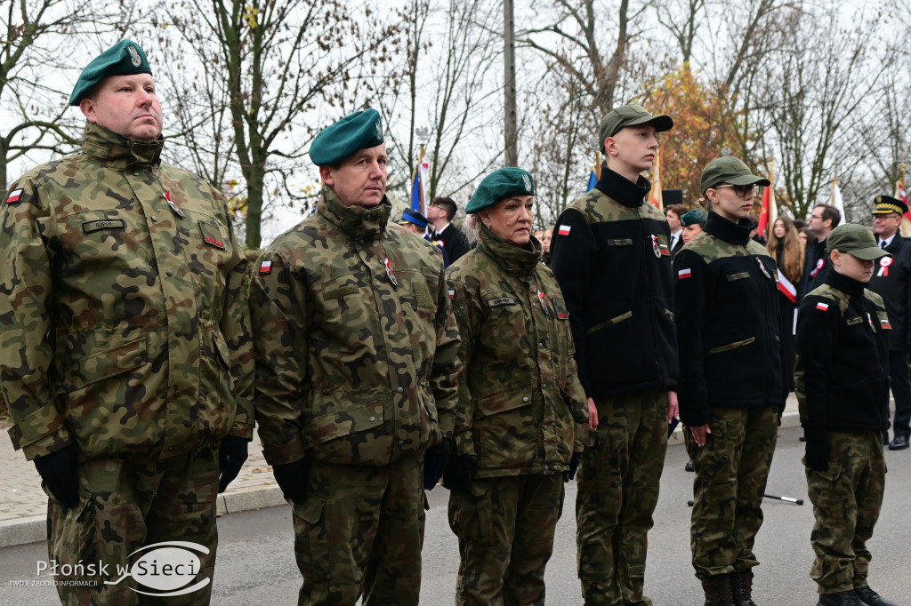 Płońszczanie świętowali przy pomniku marszałka