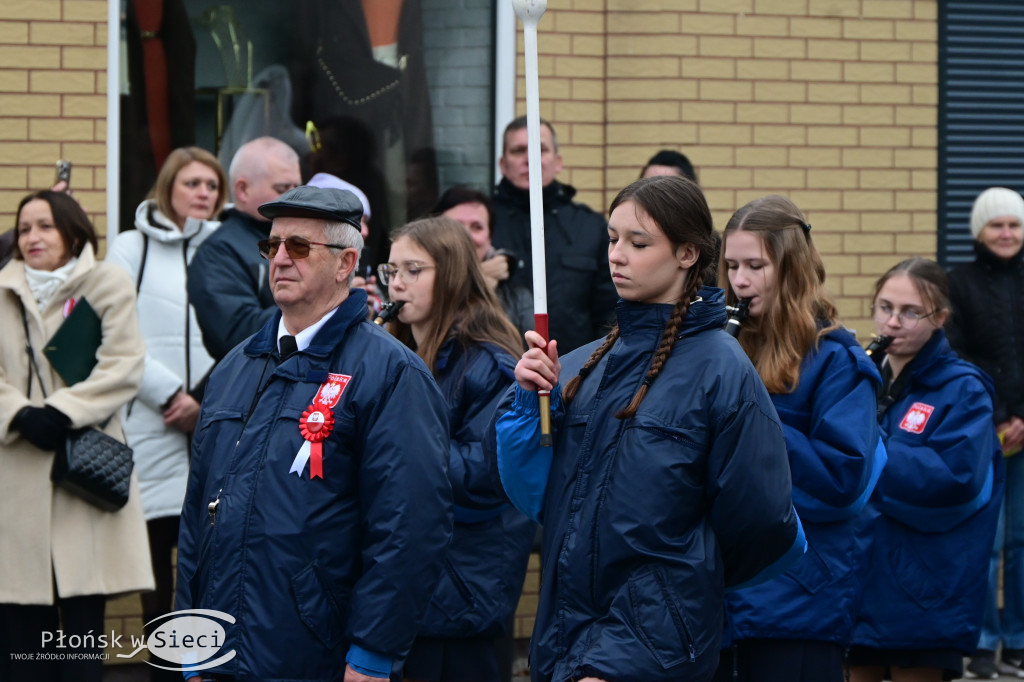 Płońszczanie świętowali przy pomniku marszałka