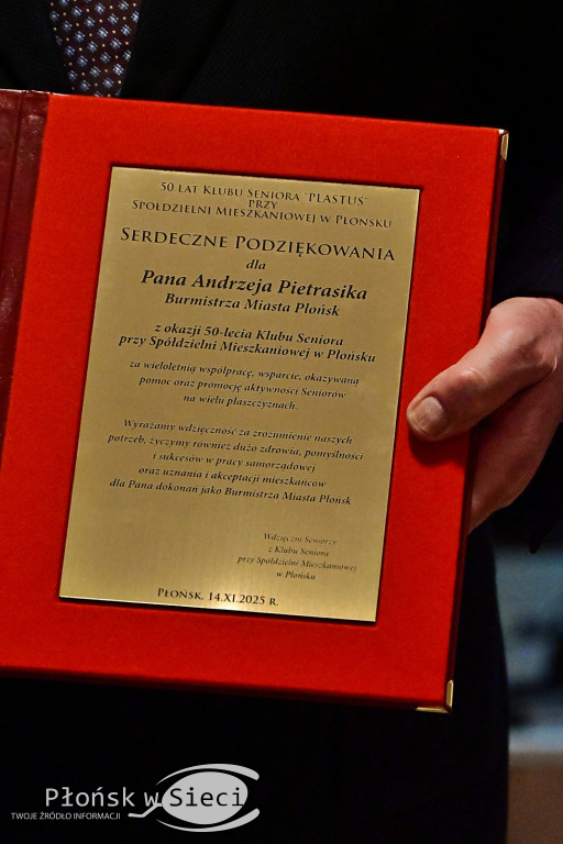 Piękny jubileusz Klubu Seniora Plastuś