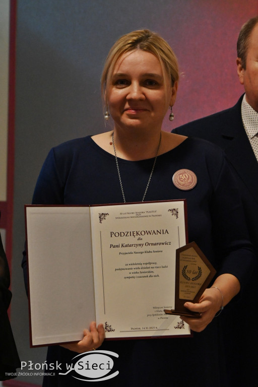 Piękny jubileusz Klubu Seniora Plastuś