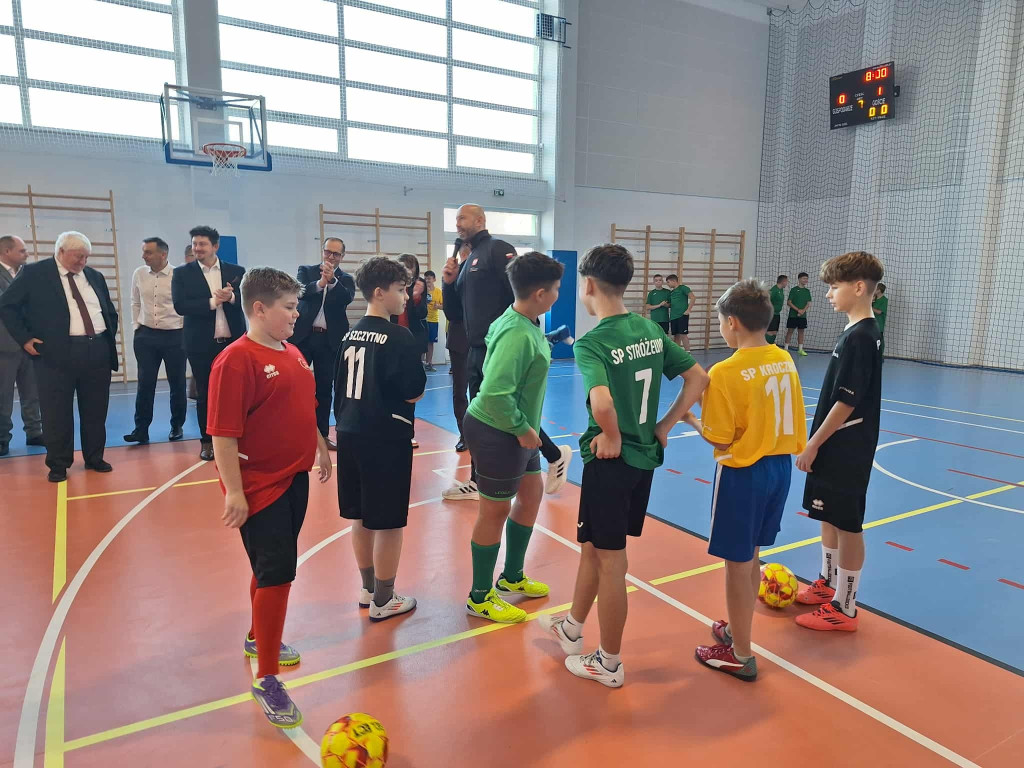 Minister sportu gościł w Stróżewie