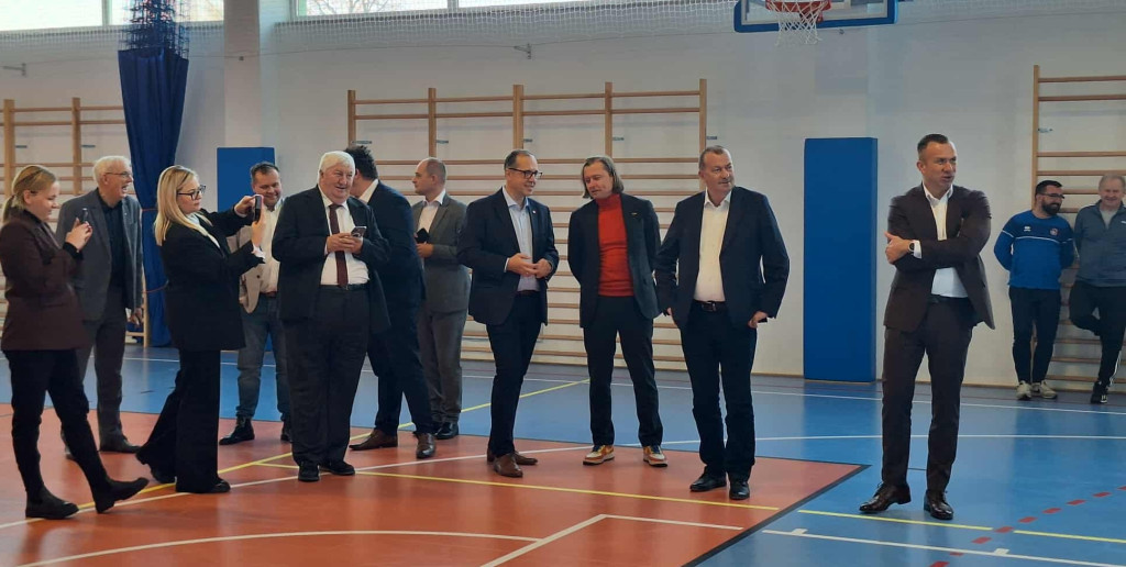 Minister sportu gościł w Stróżewie