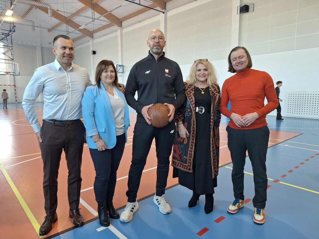 Minister sportu gościł w Stróżewie