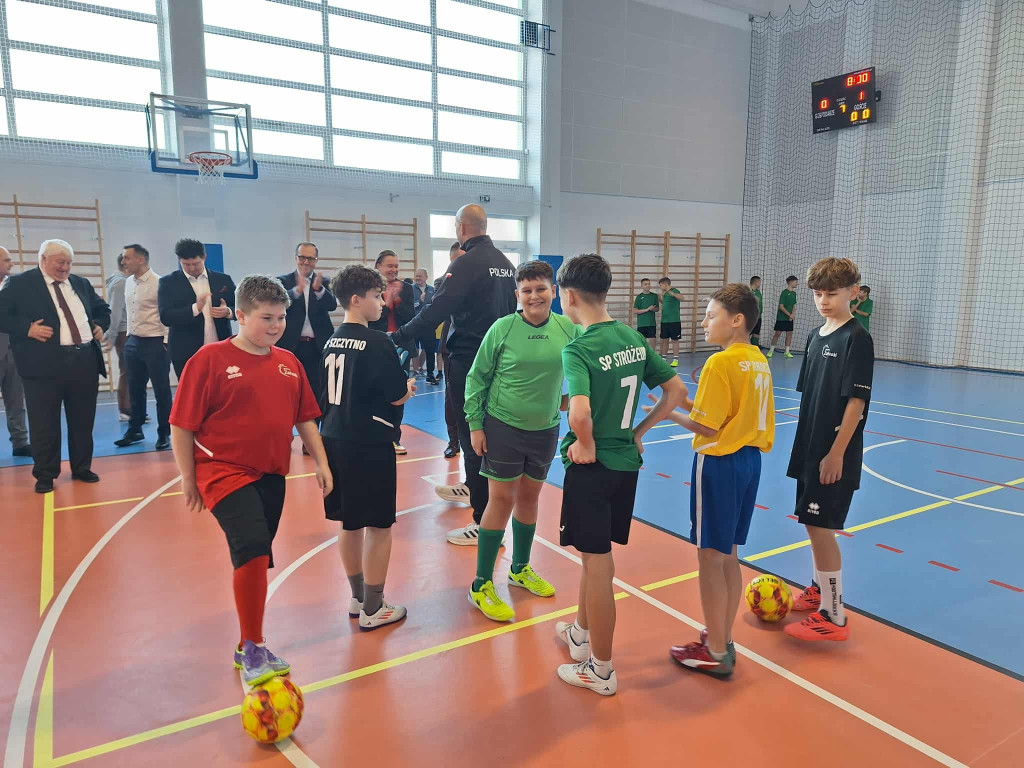 Minister sportu gościł w Stróżewie