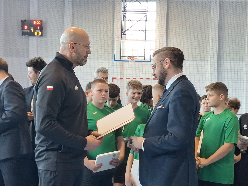 Minister sportu gościł w Stróżewie