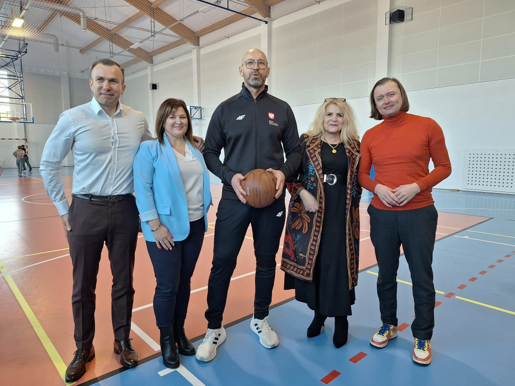 Minister sportu gościł w Stróżewie