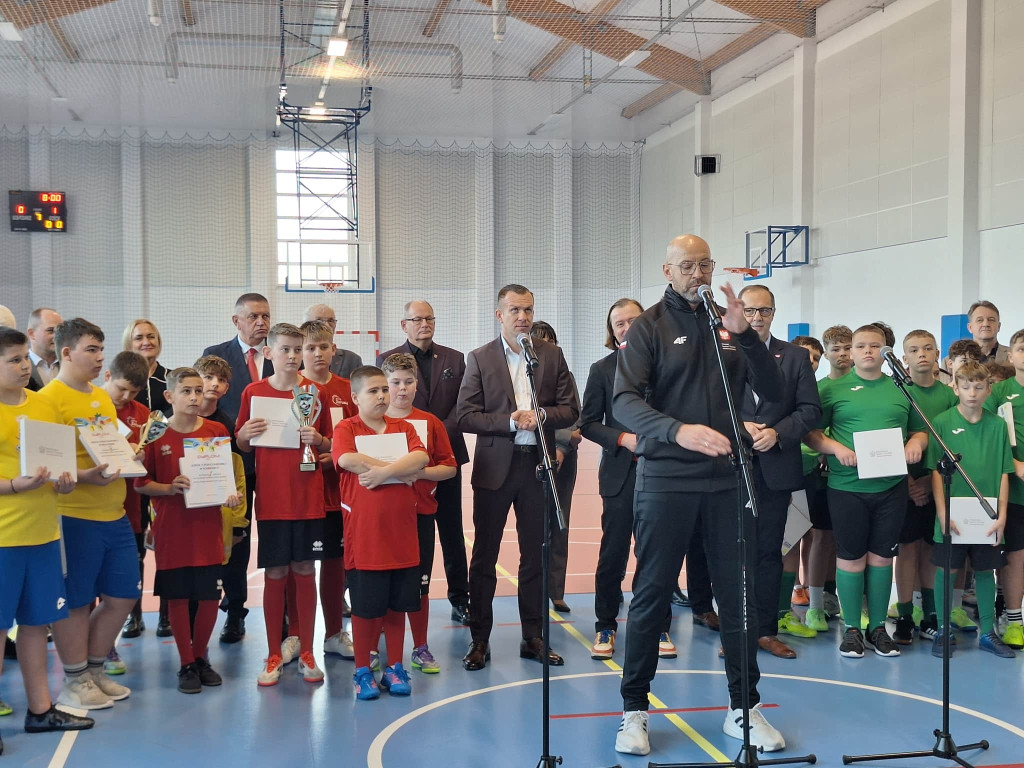 Minister sportu gościł w Stróżewie