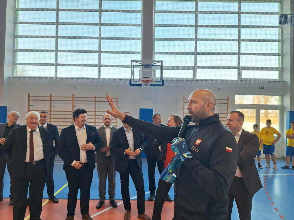 Minister sportu gościł w Stróżewie