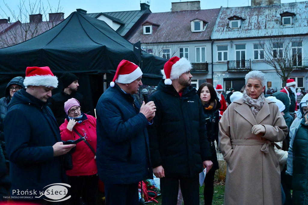 Mikołajkowa sobota na płońskim rynku