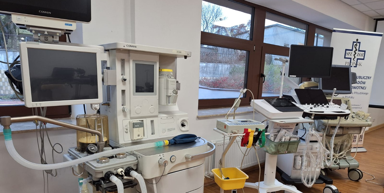 Prezentacja nowego sprzętu dla szpitala