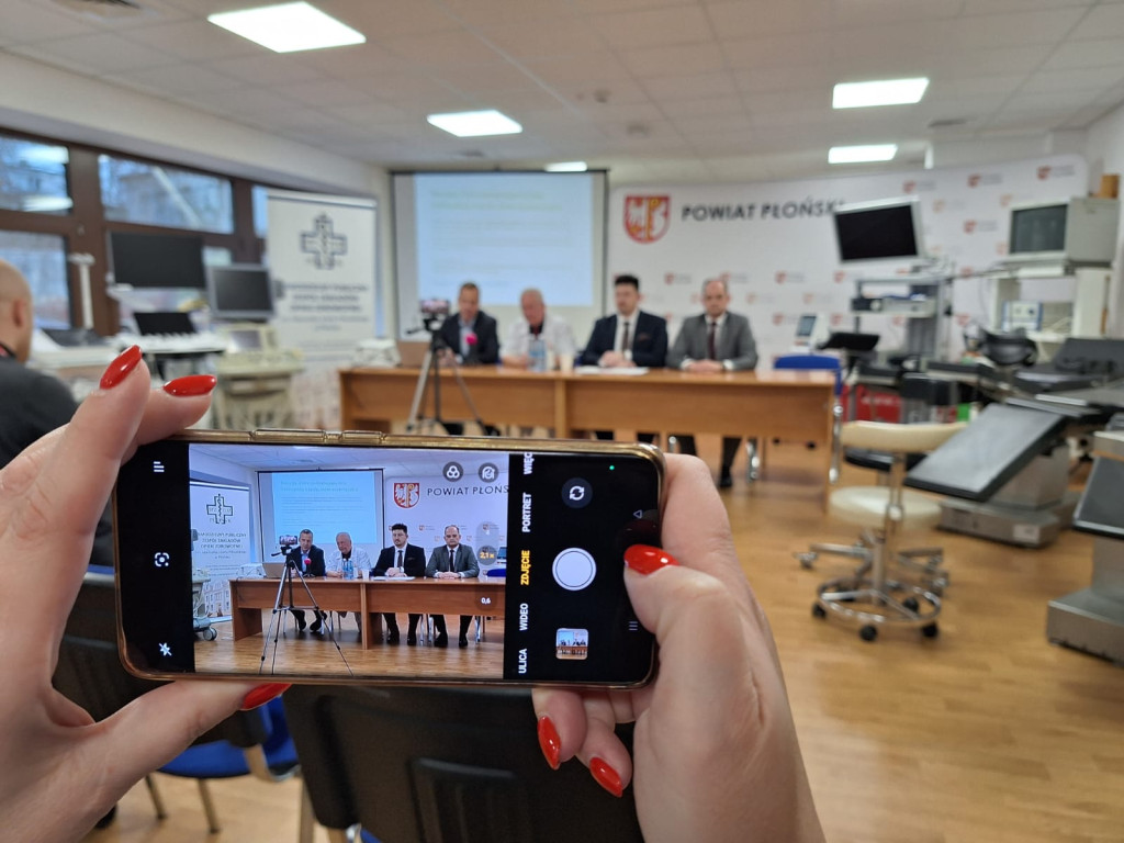 Prezentacja nowego sprzętu dla szpitala