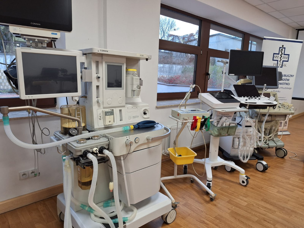 Prezentacja nowego sprzętu dla szpitala