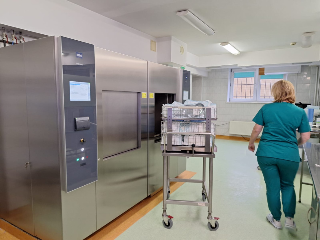 Prezentacja nowego sprzętu dla szpitala