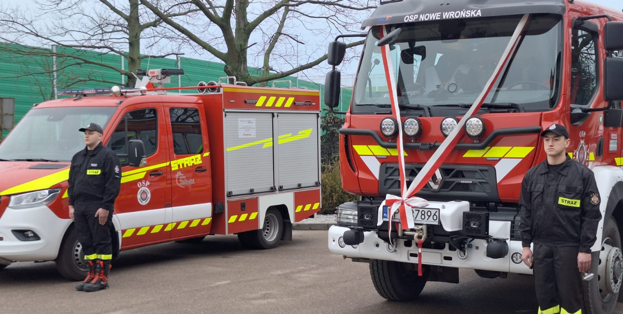 Nowy wóz ratowniczo-gaśniczy dla OSP Nowe Wrońska