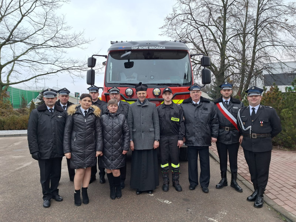 Nowy wóz ratowniczo-gaśniczy dla OSP Nowe Wrońska