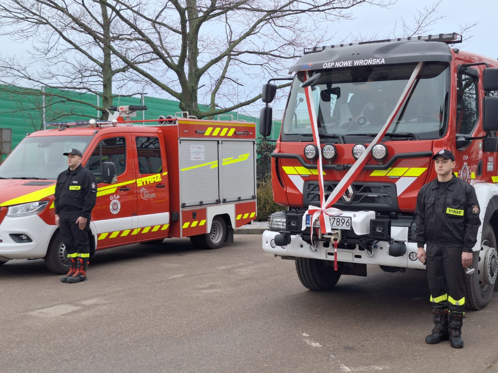 Nowy wóz ratowniczo-gaśniczy dla OSP Nowe Wrońska