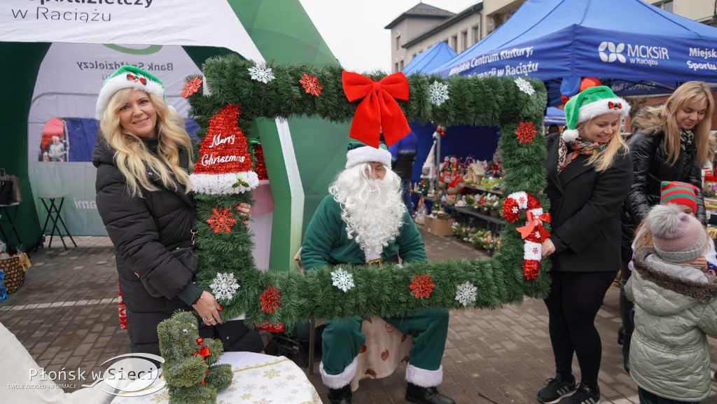 Bożonarodzeniowy jarmark w Raciążu