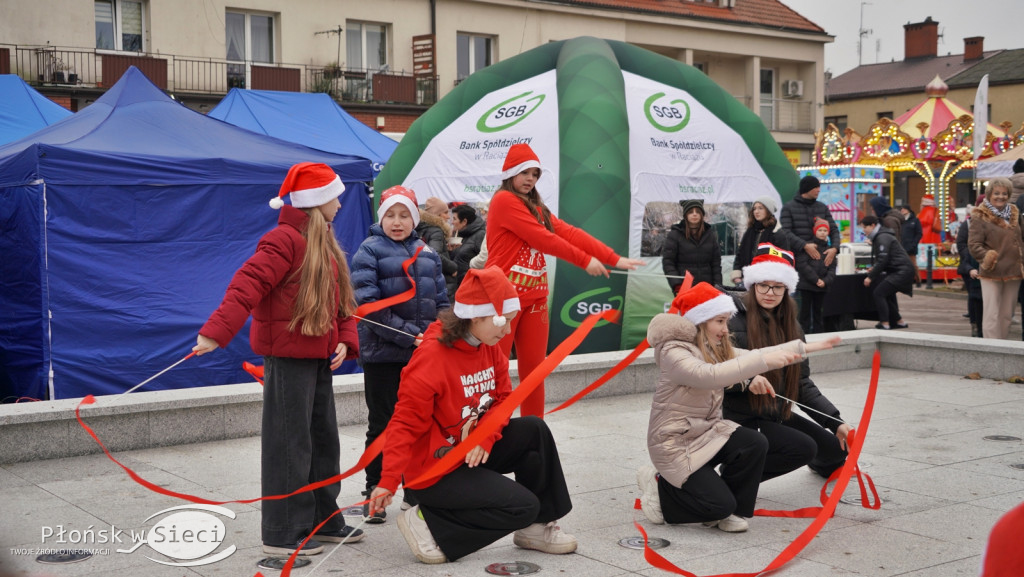 Bożonarodzeniowy jarmark w Raciążu