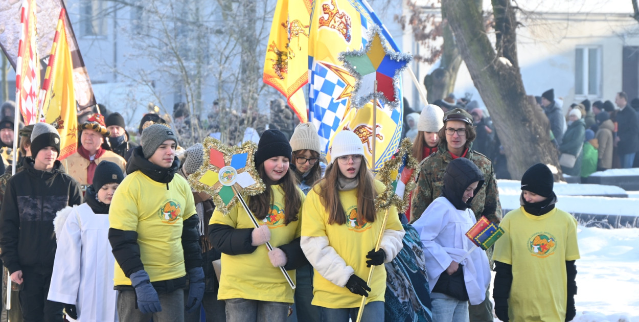 Orszakowe spotkanie parafian u \'\'Michała\'\'