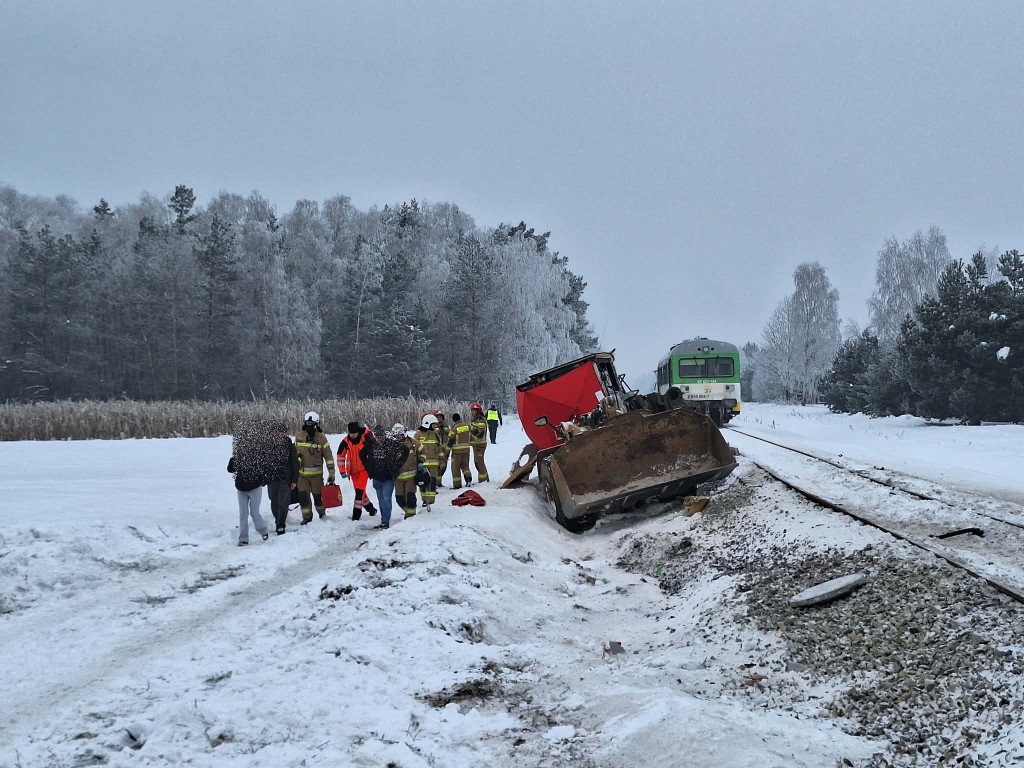 Nie żyje kierowca koparki
