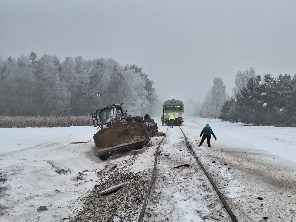 Nie żyje kierowca koparki