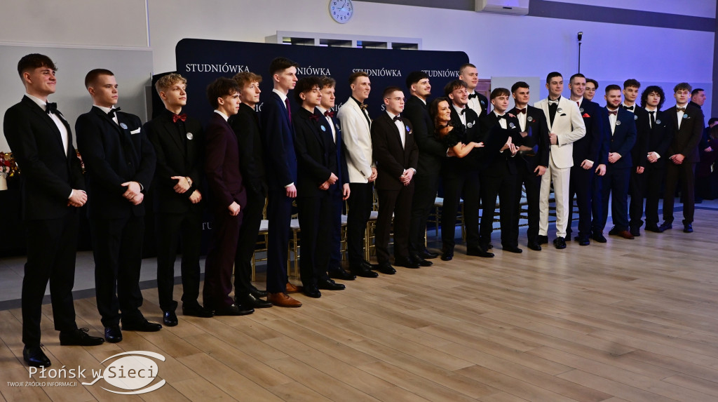 Studniówkowy bal maturzystów z Rutek