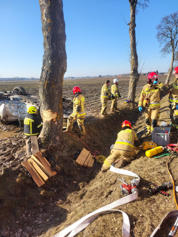 Wypadek w gminie Czerwińsk
