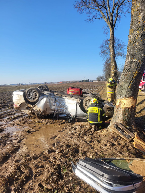 Wypadek w gminie Czerwińsk