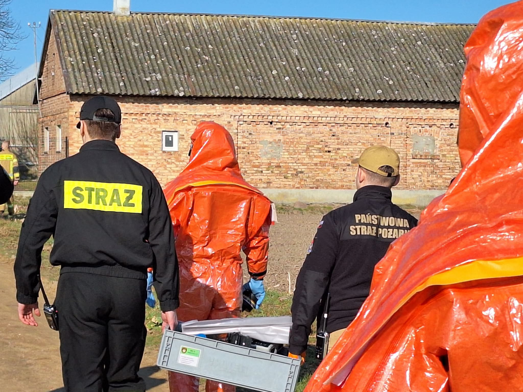 Akcja służb w Szerominie