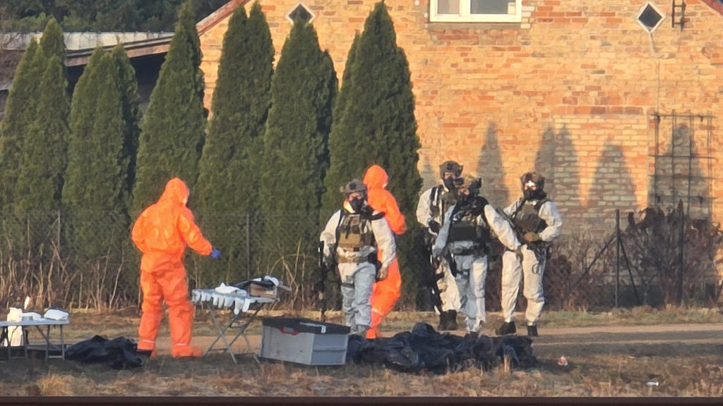 Akcja służb w Szerominie