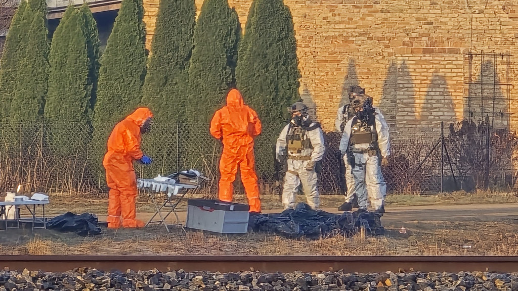 Akcja służb w Szerominie