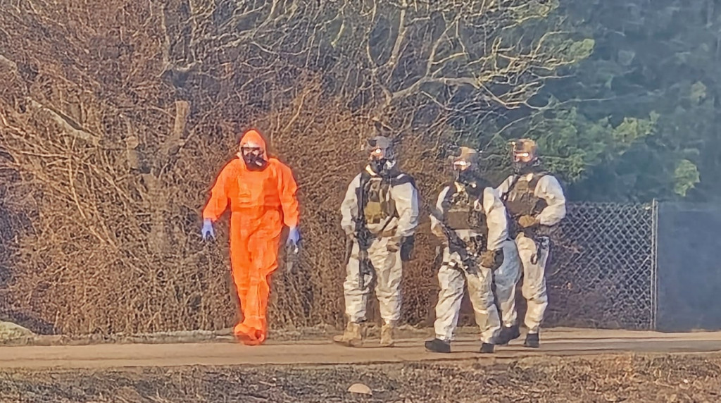 Akcja służb w Szerominie