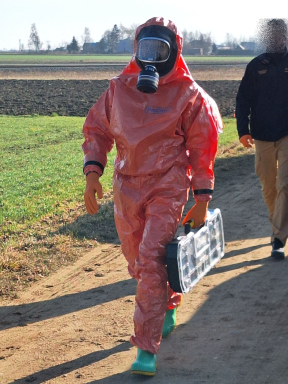 Akcja służb w Szerominie