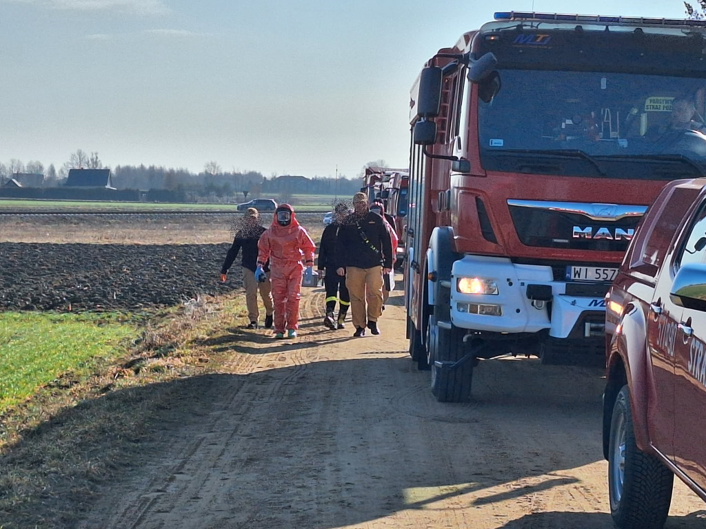 Akcja służb w Szerominie
