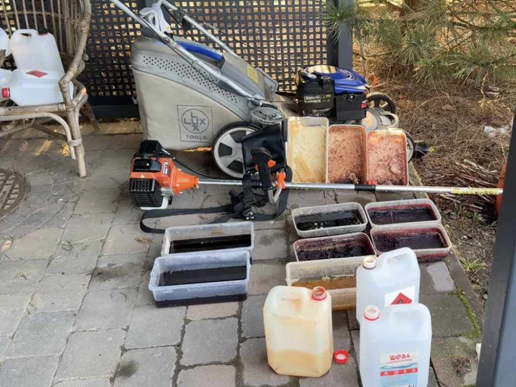 Narkotykowe laboratorium namierzone w Szerominie