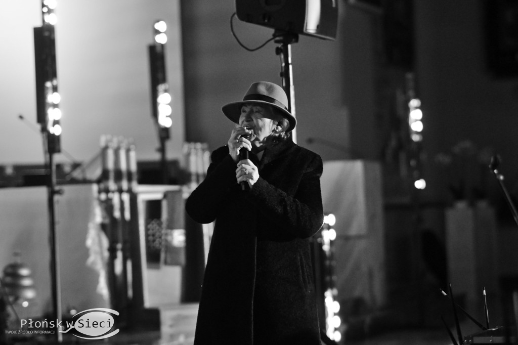 Halina Frąckowiak zaśpiewała w Płońsku