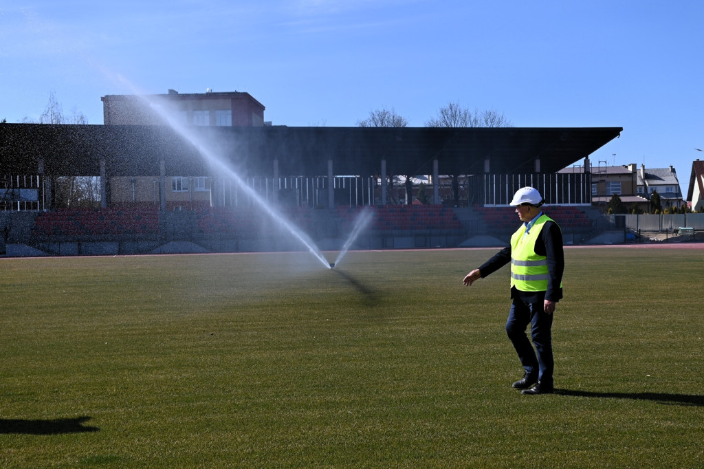Dobiega końca budowa stadionu w Płońsku