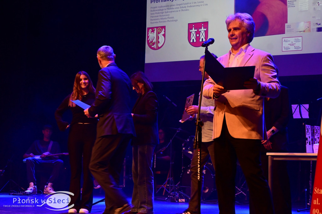 Profilaktyczny spektakl w płońskim kinie