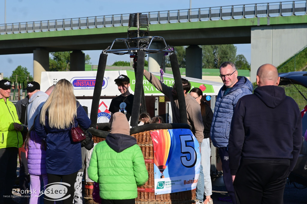 Balony unoszące się nad Płońskiem