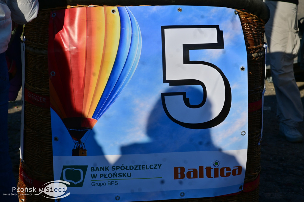 Balony unoszące się nad Płońskiem