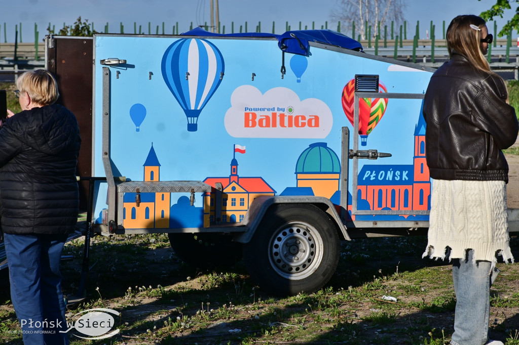 Balony unoszące się nad Płońskiem