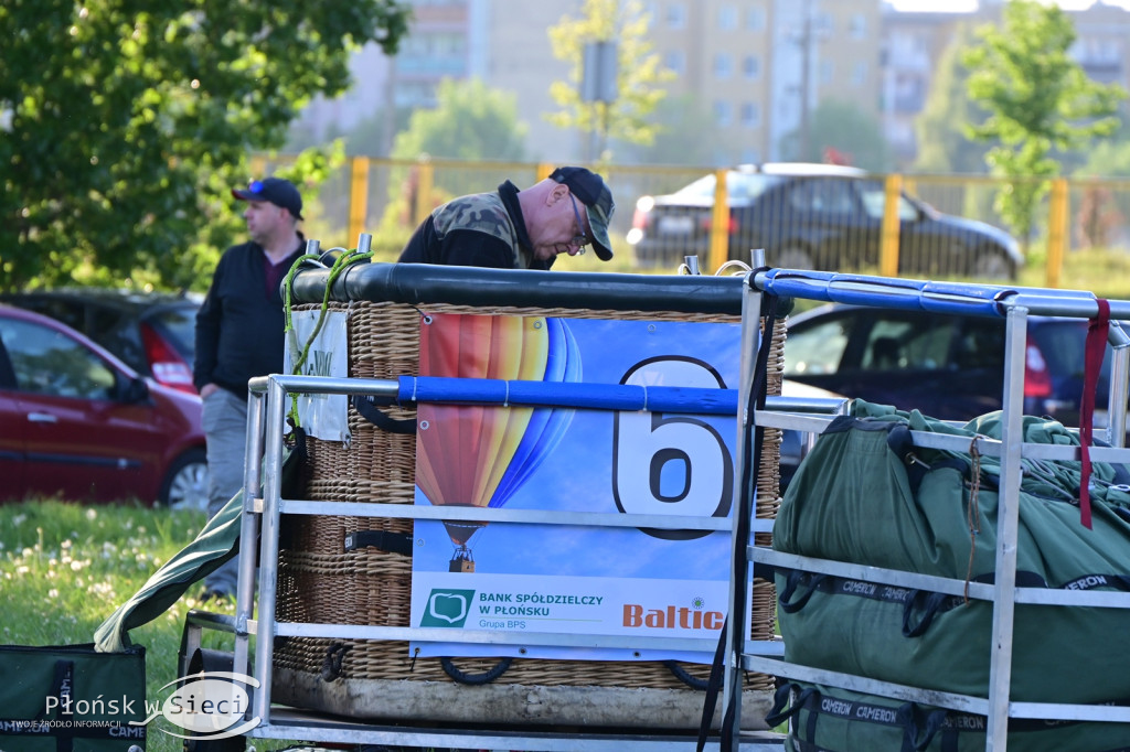 Balony unoszące się nad Płońskiem