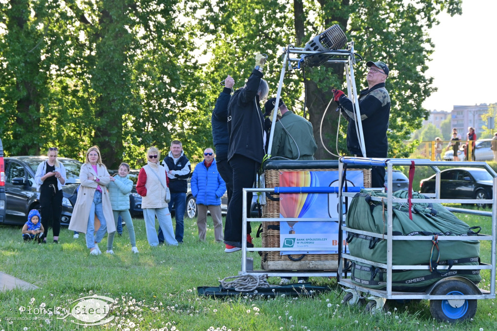 Balony unoszące się nad Płońskiem