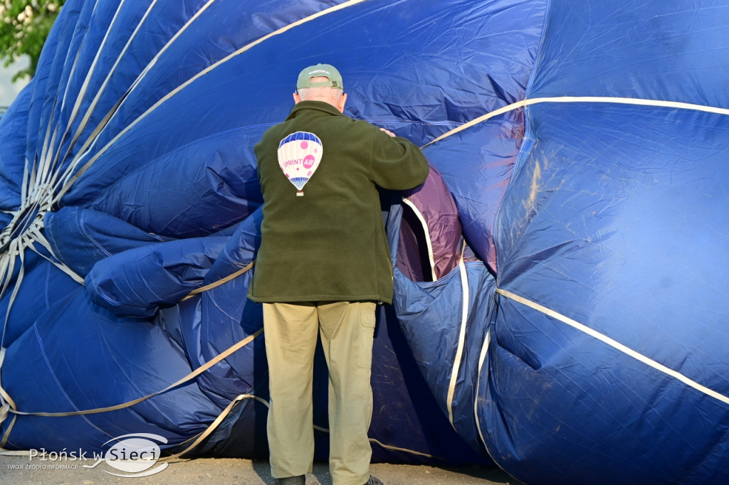 Balony unoszące się nad Płońskiem