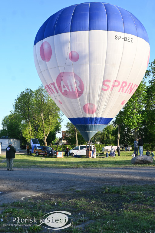 Balony unoszące się nad Płońskiem